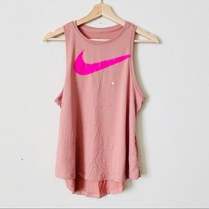Nike MEDIUM dark beige muscle tee